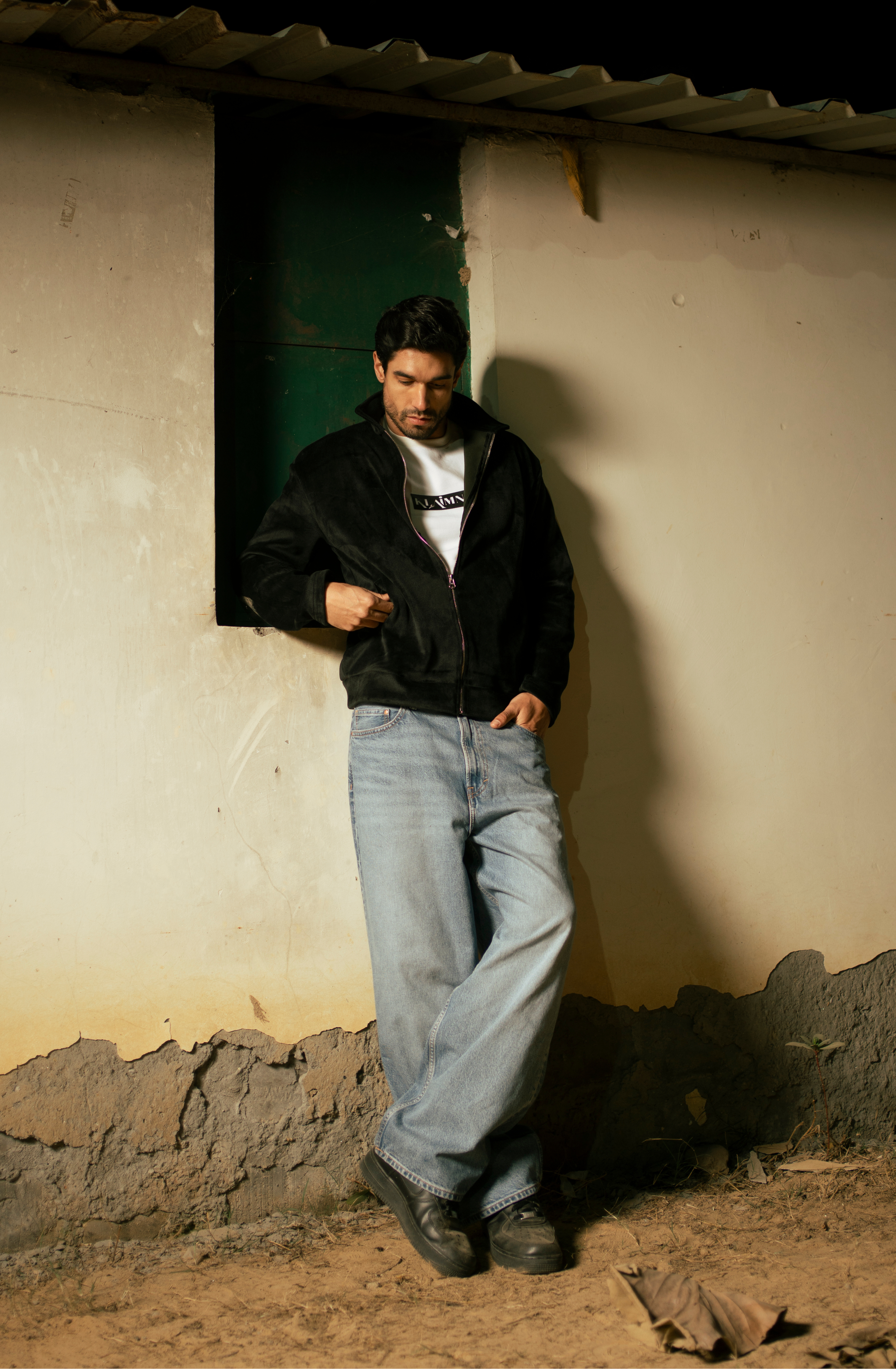 Suede Club Jacket Olive