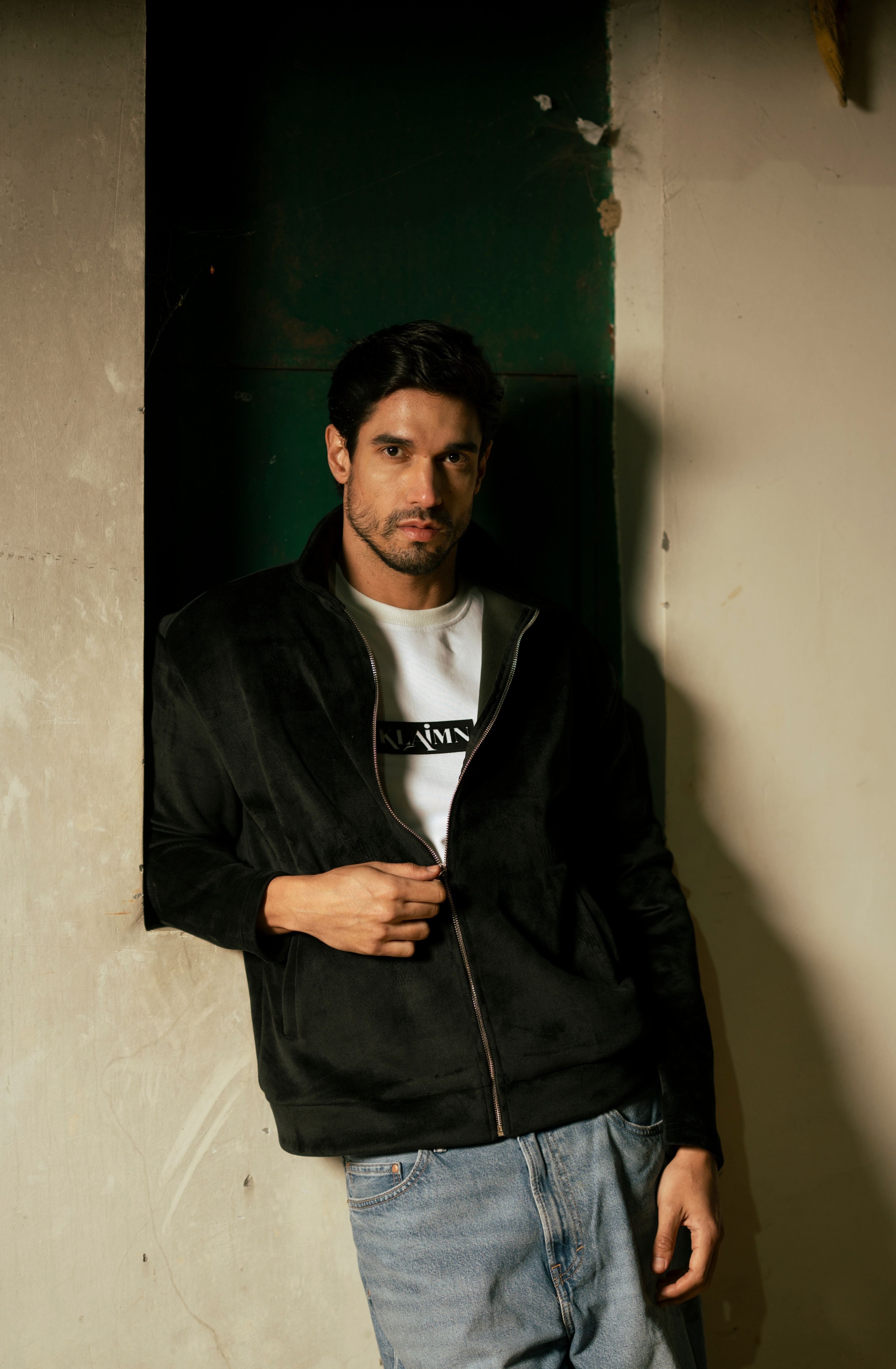 Suede Club Jacket Olive