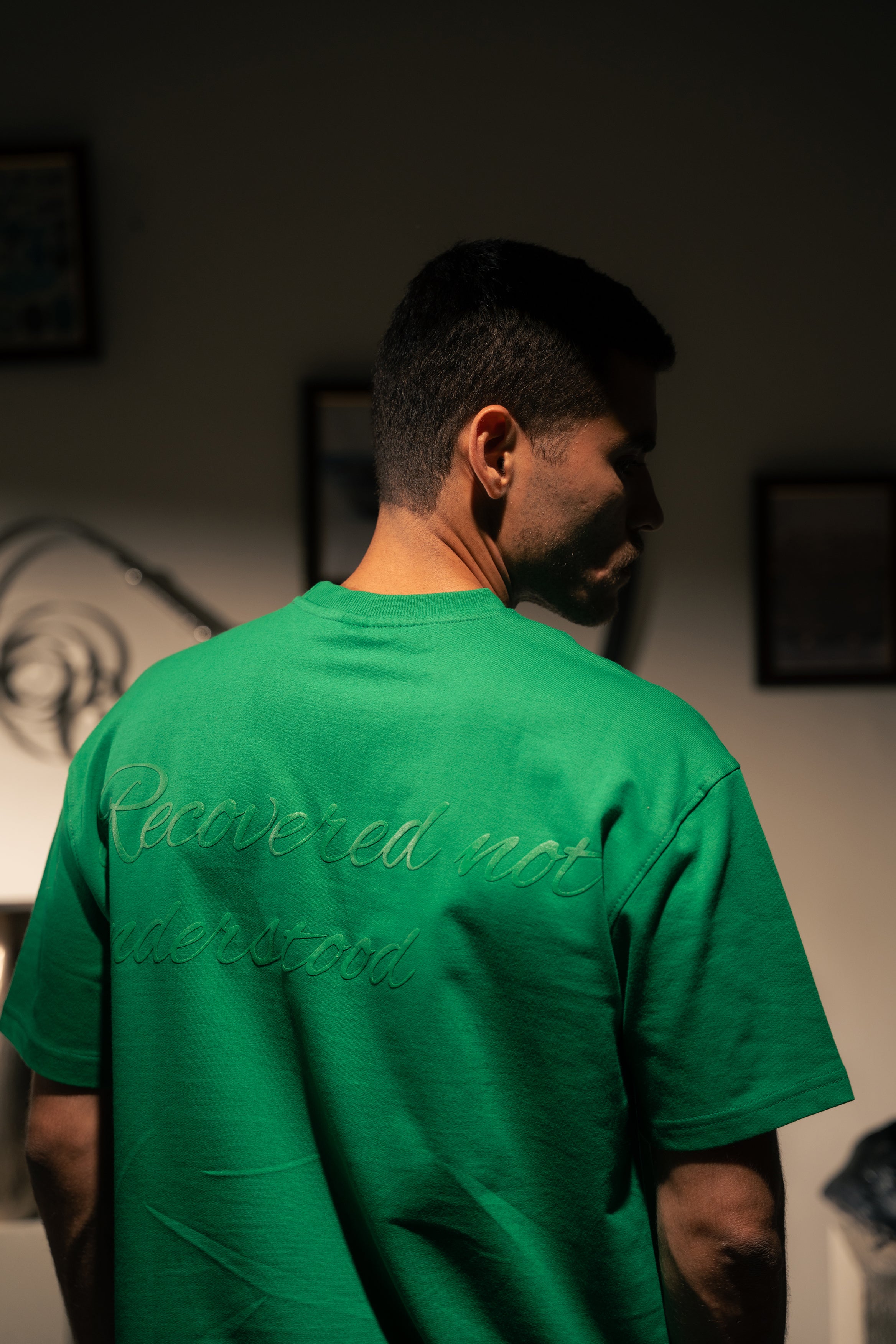Recovery Tee — Deep Green