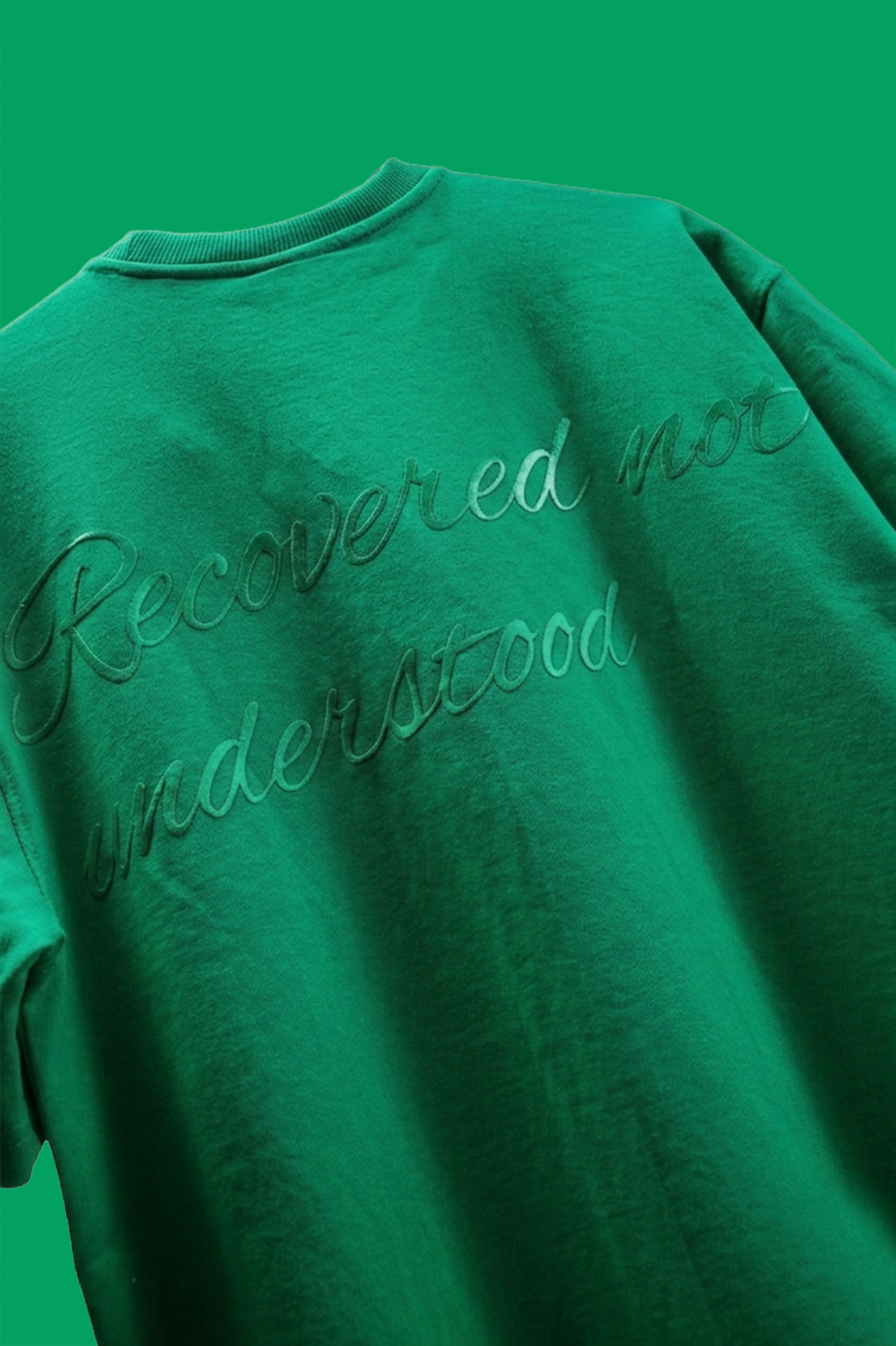 Recovery Tee — Deep Green