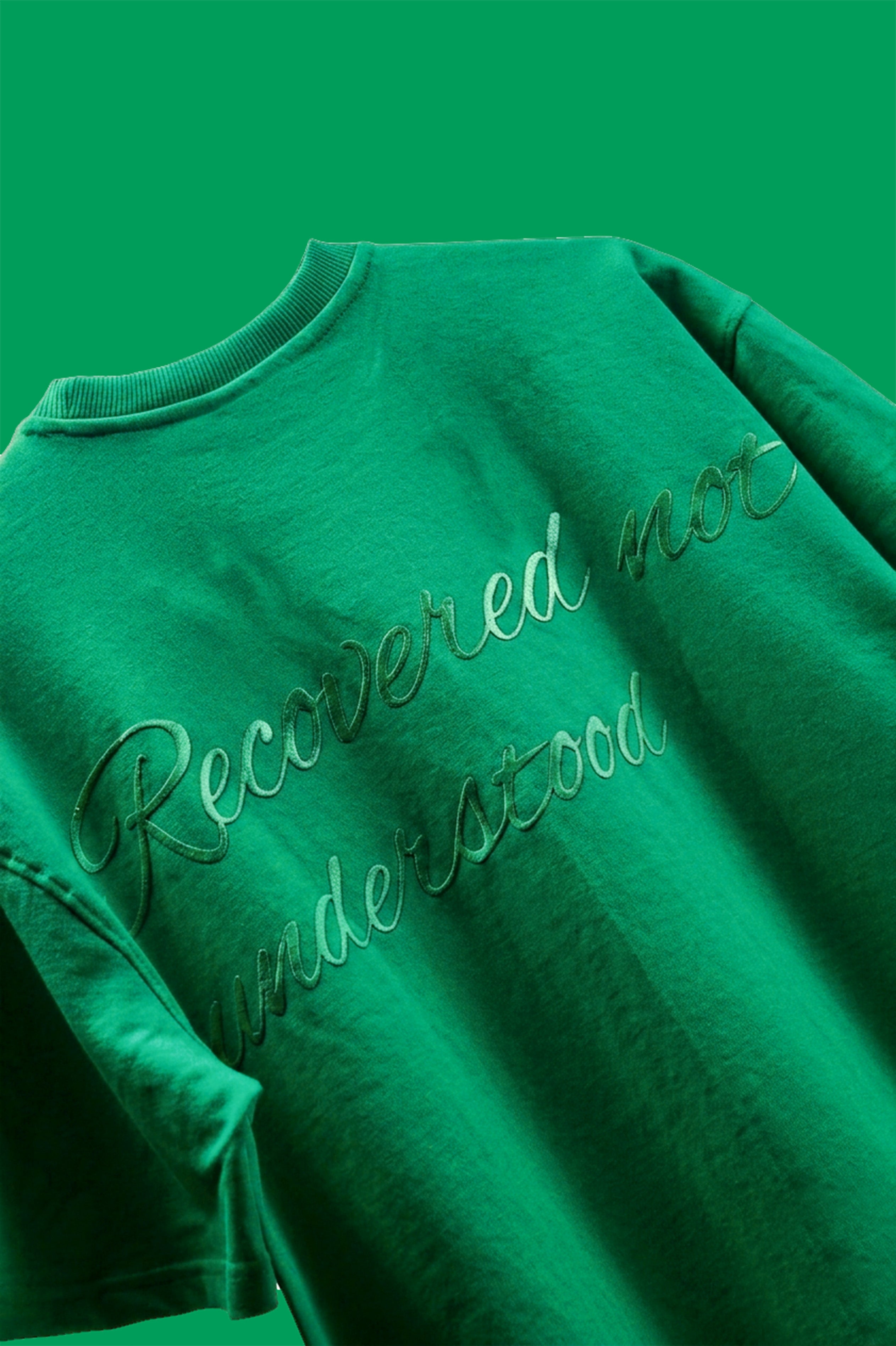 Recovery Tee — Deep Green