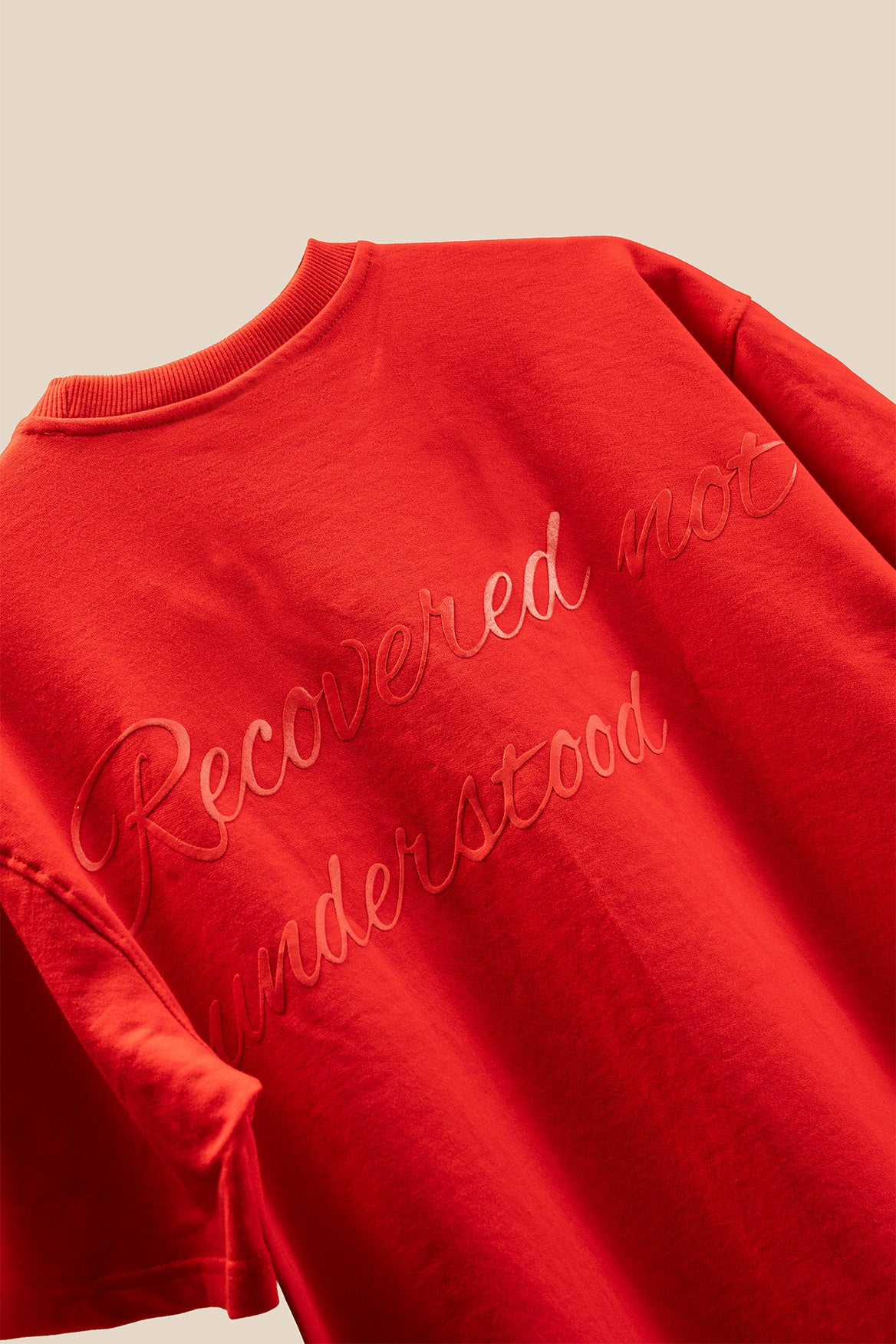 Recovery Tee — Burnt Red