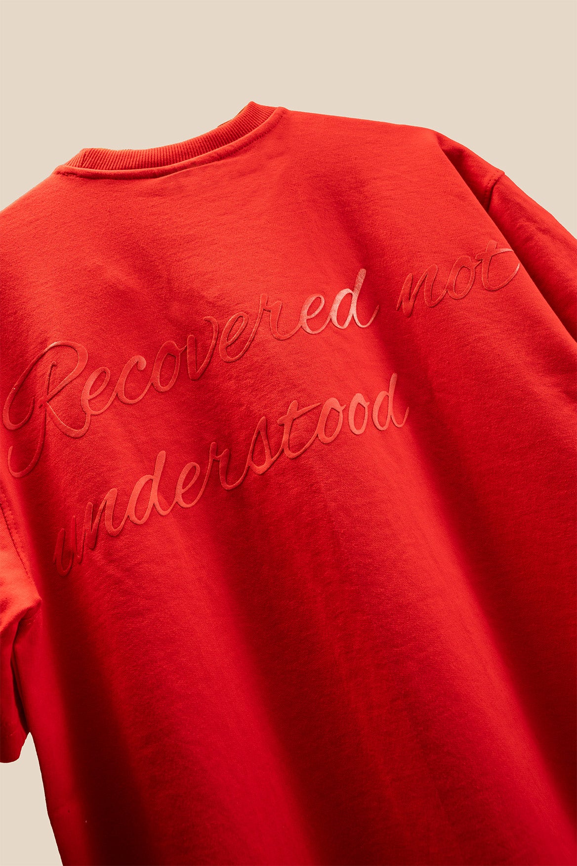 Recovery Tee — Burnt Red
