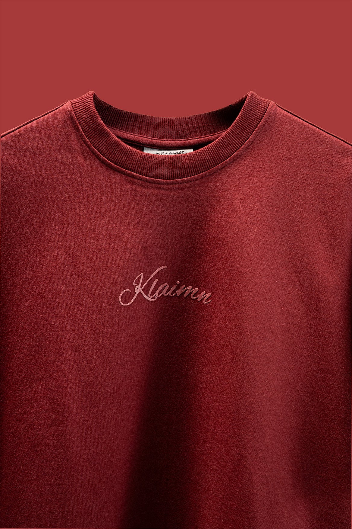 Driven by Heart Tee — Burgundy